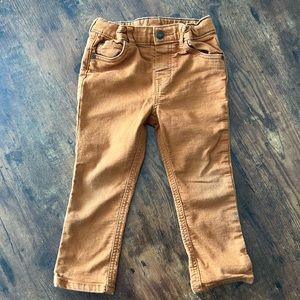 Carters toddler boys burnt Orange skinny jeans